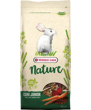 Беззерновий корм для кроленят до 8 місяців Versele‑Laga Nature Cuni Junior 2,3 кг 53461408 фото