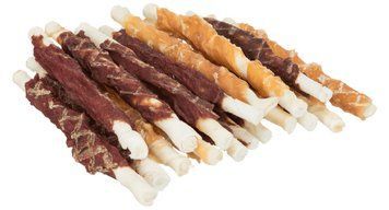Палички для собак Trixie Denta Fun Chewing Rolls Mix 10 см, 250 грам 31372 фото