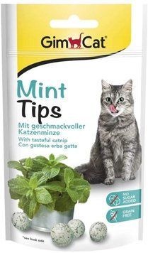 GimCat Mint Tips вітаміни зі смаком м&rsquo;яти для котів, 40 грам id_88 фото