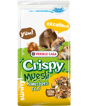 Сухий корм Versele-Laga Crispy Muesli Hamsters & Co для гризунів 1 кг 53461721 фото