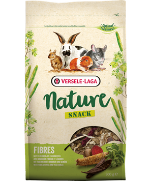 Натуральна клітковинна закуска для кроликів та гризунів Versele‑Laga Nature Snack Fibres 500 г 53461440 фото