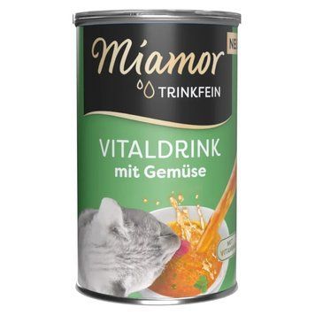 Напій з овочами для котів - Miamor Trinkfein Vitaldrink (Gem&uuml;se) 135 мл id_233 фото