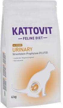 Дієтичний сухий корм Kattovit Urinary Huhn для котів 4 кг id_219 фото
